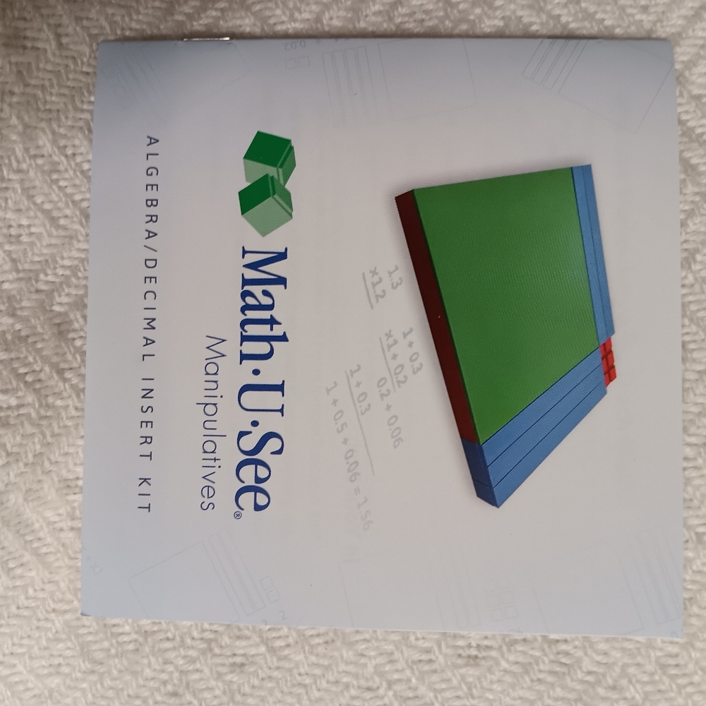 Math U See Algebra/Decimal Insert Kit - Picture 4 of 12